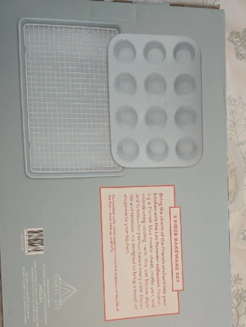 Best of Summer 3-Piece Bakeware Set - Light Blue